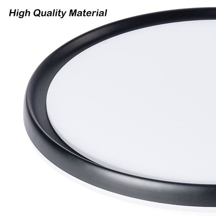 Brilagi - RIVO dæmpbar LED-loftlampe LED/72W/230V 3000-6000K, sort, Ø 50 cm + fjernbetjening