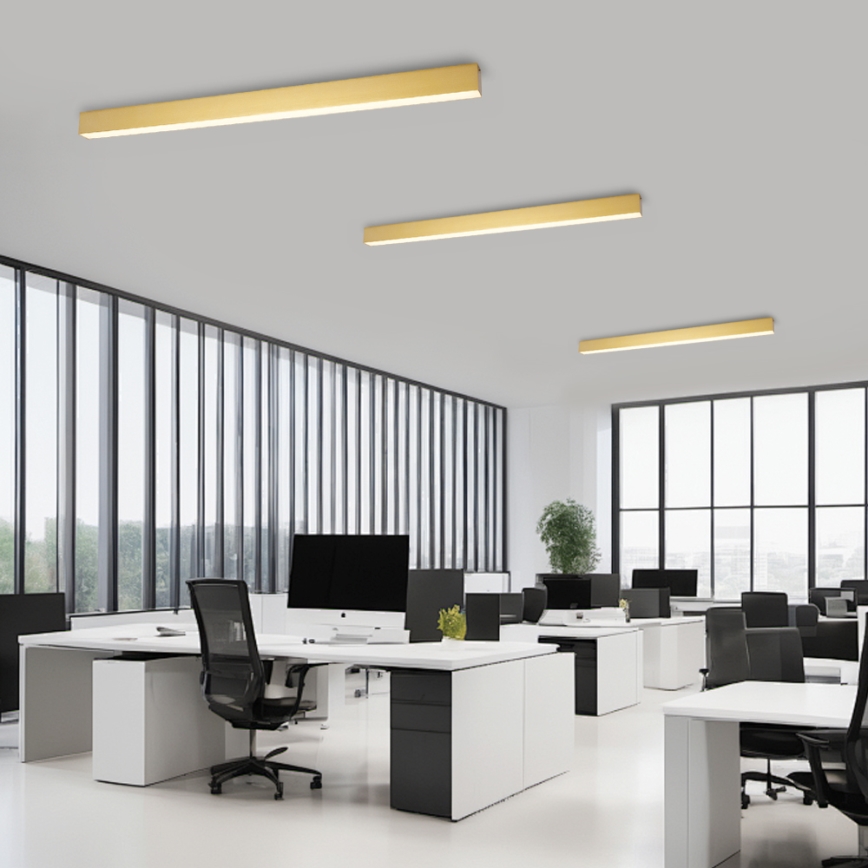 Brilagi - Dæmpbar LED-loftlampe SLEEKLINE SMART LED/40W/230V 3000-6000K Wi-Fi Tuya guld + fjernbetjening