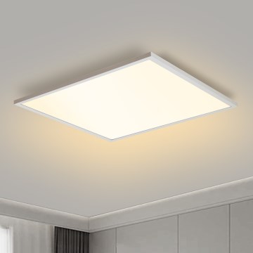 Brilagi - Dæmpbar LED-loftlampe SLIMFRAME LED/58W/230V 60x60 cm 3000-6000K hvid + fjernbetjening