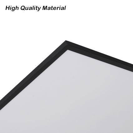Brilagi - SLIMFRAME dæmpbar LED-loftlampe LED/80W/230V 120x60 cm 3000-6000K sort + fjernbetjening