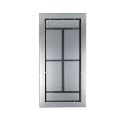 Brilagi - SLIMFRAME dæmpbar LED-loftlampe LED/80W/230V 120x60 cm 3000-6000K sort + fjernbetjening