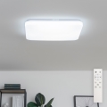 Brilagi - Dæmpbar LED-loftlampe SMART LED/24W/230V 43x43 cm 3000-6000K Wi-Fi Tuya Beacon + fjernbetjening