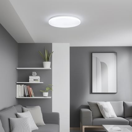 Brilagi - LED Dæmpbar loftlampe SMART LED/24W/230V Ø 38 cm 2700-6500K Wi-Fi Tuya + fjernbetjening
