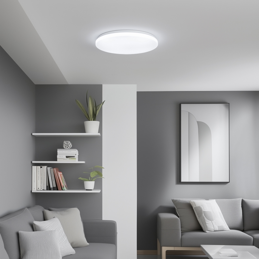 Brilagi - LED Dæmpbar loftlampe SMART LED/24W/230V Ø 38 cm 2700-6500K Wi-Fi Tuya + fjernbetjening