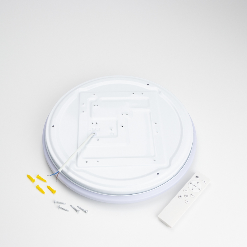 Brilagi - SMART dæmpbar LED-loftlampe 24W/230V Ø 38 cm 3000–6000 K Wi‑Fi Tuya Beacon + fjernbetjening