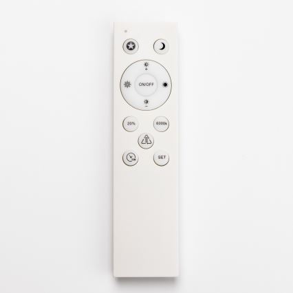 Brilagi - LED dæmpbar loftlampe SMART LED/36W/230V 53x53 cm 3000-6000K Wi-Fi Tuya Beacon + fjernbetjening