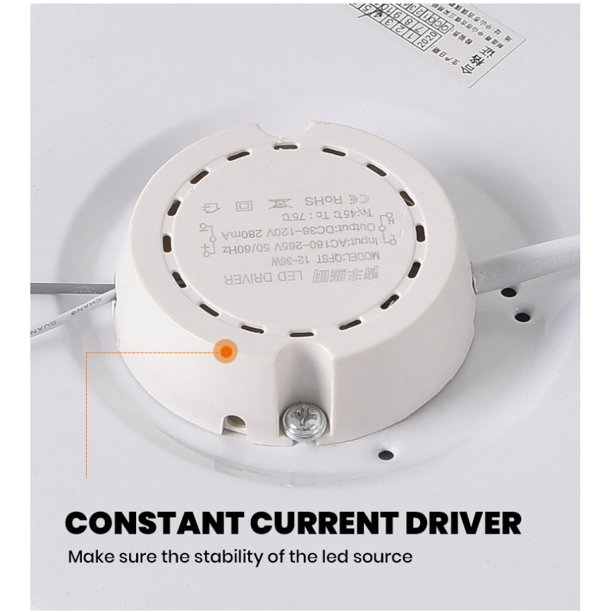 Brilagi - Dæmpbar LED-loftlampe SMART STARS LED/24W/230V Ø 38 cm 3000-6000K Wi-Fi Tuya Beacon + fjernbetjening