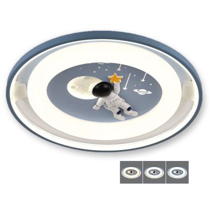 BRILAGI - Dæmpbar loftlampe til børneværelset ASTRO LED/55W/230V 3000-6000K Ø 50 cm + fjernbetjening