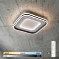BRILAGI - Dæmpbar LED-loftlampe TRIVARO LED/88W/230V 3000-6000K 40x40 cm + fjernbetjening