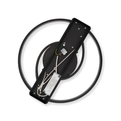 Brilagi - LED dæmpbar loftlampe TWIRL LED/38W/230V 3000-6000K sort + fjernbetjening