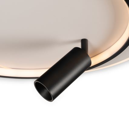 Brilagi - UNITY LED dæmpbar loftlampe LED/48W/230V + 1xGU10/3W 3000-6000K 39x45 cm hvid/sort + fjernbetjening