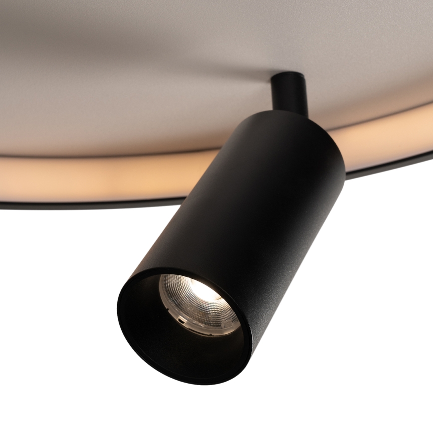 Brilagi - UNITY LED dæmpbar loftlampe LED/48W/230V + 1xGU10/3W 3000-6000K 39x45 cm hvid/sort + fjernbetjening