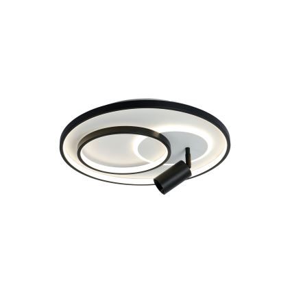 Brilagi - LED dæmpbar loftlampe UNITY LED/60W/230V + 1xGU10/3W 3000-6000K Ø 50 cm hvid/sort + fjernbetjening