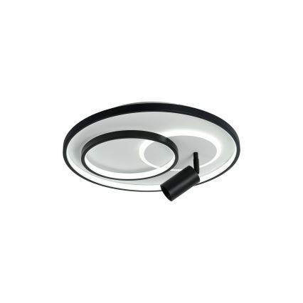 Brilagi - LED dæmpbar loftlampe UNITY LED/60W/230V + 1xGU10/3W 3000-6000K Ø 50 cm hvid/sort + fjernbetjening