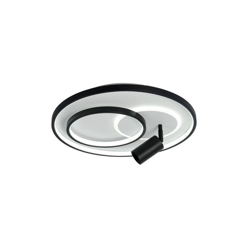 Brilagi - LED dæmpbar loftlampe UNITY LED/60W/230V + 1xGU10/3W 3000-6000K Ø 50 cm hvid/sort + fjernbetjening