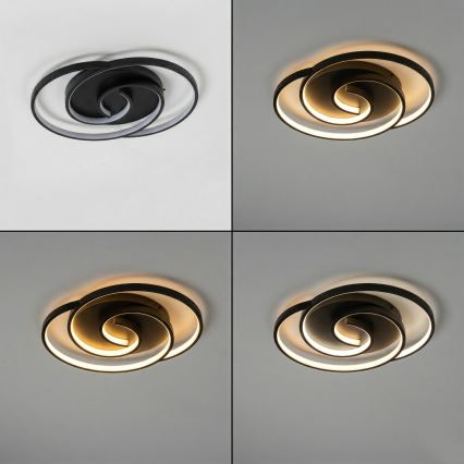 Brilagi - Dæmpbar LED-loftlampe VELO LED/70W/230V 3000-6500K 38x47,8 cm + fjernbetjening