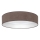 Brilagi - dæmpbar LED-loftlampe VELVET SMART VARI LED/24W/230V 3000-6500K Ø 45 cm brun + fjernbetjening