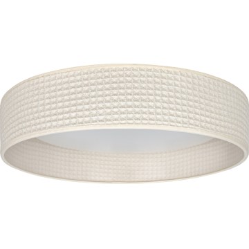 Brilagi - Dæmpbar LED-loftlampe VELVET SMARTIX LED/24W/230V 3000-6000K Ø 45 cm cremefarvet Wi-Fi Tuya Beacon + fjernbetjening