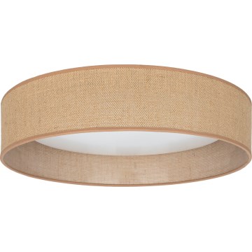 Brilagi - Dæmpbar LED-loftlampe VELVET SMARTIX LED/36W/230V 3000–6000K Ø 55 cm beige Wi-Fi Tuya Beacon + fjernbetjening