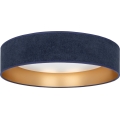 Brilagi - Dæmpbar LED-loftlampe VELVET SMARTIX STARS LED/24W/230V 3000-6000K Ø 45 cm blå/guld Wi-Fi Tuya Beacon + fjernbetjening