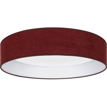 Brilagi - Dæmpbar LED-loftlampe VELVET SMARTIX STARS LED/36W/230V 3000–6000K Ø 55 cm vinrød Wi‑Fi Tuya Beacon + fjernbetjening