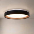 Brilagi - Dæmpbar LED-loftlampe WALDO LED/48W/230V 3000-6500K Ø 40 cm sort/guld + fjernbetjening