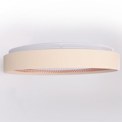 Brilagi - LED dæmpbar loftlampe WALDO LED/48W/230V 3000–6500K Ø 40 cm beige/guld + fjernbetjening