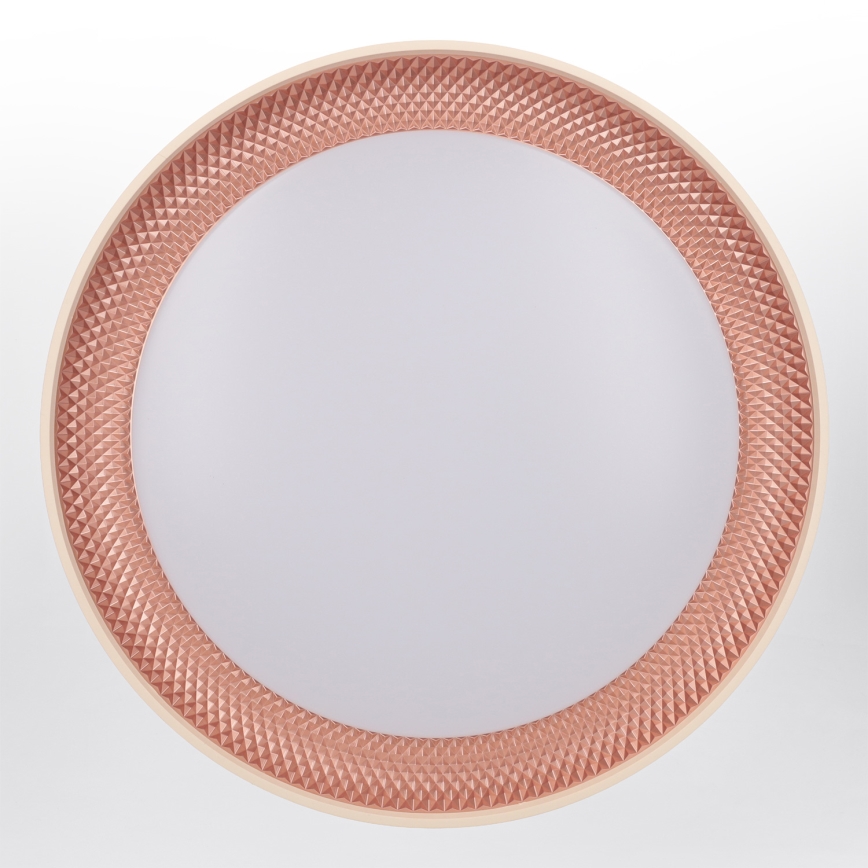Brilagi - LED dæmpbar loftlampe WALDO LED/48W/230V 3000–6500K Ø 40 cm beige/guld + fjernbetjening