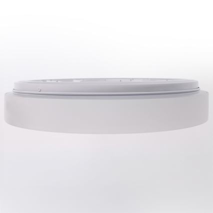 Brilagi - LED dæmpbar loftlampe WALDO LED/48W/230V 3000-6500K Ø 40 cm hvid/sølv + fjernbetjening