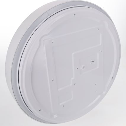 Brilagi - LED dæmpbar loftlampe WALDO LED/48W/230V 3000-6500K Ø 40 cm hvid/sølv + fjernbetjening