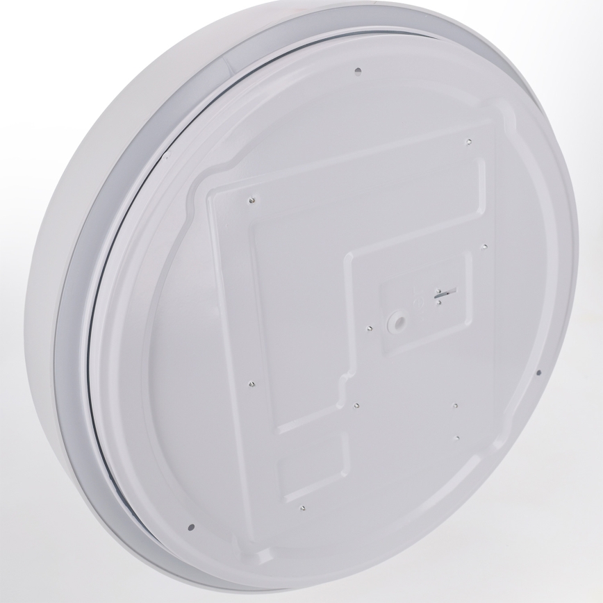 Brilagi - LED dæmpbar loftlampe WALDO LED/48W/230V 3000-6500K Ø 40 cm hvid/sølv + fjernbetjening