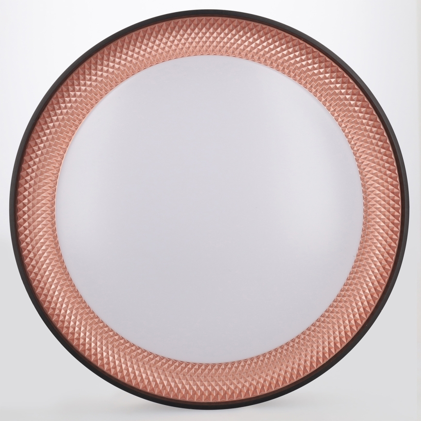 Brilagi - Dæmpbar LED-loftlampe WALDO LED/48W/230V 3000-6500K Ø 40 cm sort/guld + fjernbetjening