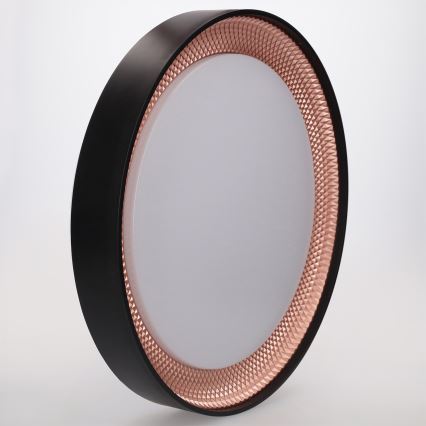 Brilagi - Dæmpbar LED-loftlampe WALDO LED/48W/230V 3000-6500K Ø 40 cm sort/guld + fjernbetjening