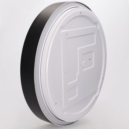 Brilagi - Dæmpbar LED-loftlampe WALDO LED/48W/230V 3000-6500K Ø 40 cm sort/guld + fjernbetjening