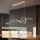 Brilagi - Dæmpbar LED-loftpendel med wire SIGNATURE LED/55W/230V 3000-6000K 120x23 cm beige + fjernbetjening