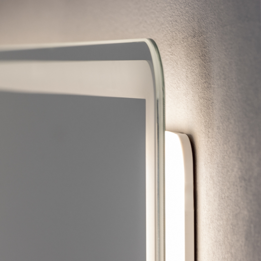 Brilagi - LED opvarmet badeværelsesspejl BELLA LED/19W/230V 60x90 cm IP44 CRI 90 dæmpbar + CCT