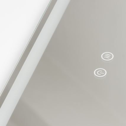Brilagi - LED opvarmet badeværelsesspejl BELLA LED/19W/230V 60x90 cm IP44 CRI 90 dæmpbar + CCT