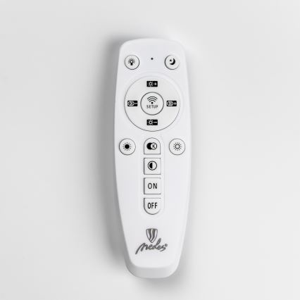 Brilagi - LED dæmpbar overflademonteret loftlampe ORBITS LED/50W/230V 3000-6500K sort + fjernbetjening