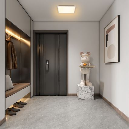 Brilagi - Dæmpbar LED-loftlampe SLIMFRAME LED/36W/230V 45x45 cm 3000-6000K hvid + fjernbetjening