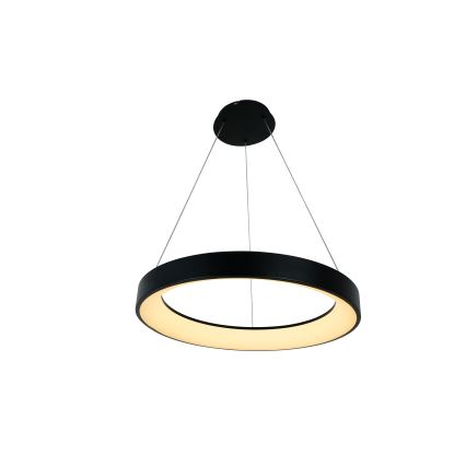 Brilagi - Dæmpbar LED-pendel på wire FALCON II LED/99W/230V 3000-6500K Ø 60 cm sort + fjernbetjening