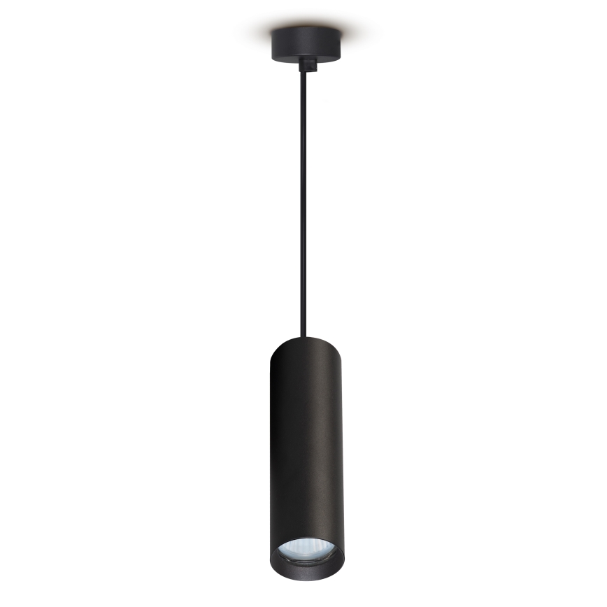 Brilagi - LED RGBW Dæmpbar pendel på wire SELE 1xGU10/4,8W/230V 3000K sort + fjernbetjening