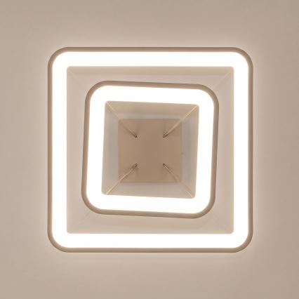 BRILAGI - LED Dæmpbar pendel på wire FALCON SLIM LED/78W/230V 3000-6500K 50x50 cm beige + fjernbetjening