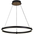 Brilagi - Dæmpbar LED-pendel på wire CIRCLE LED/85W/230V 3000-6500K Ø 60 cm sort/guld + fjernbetjening