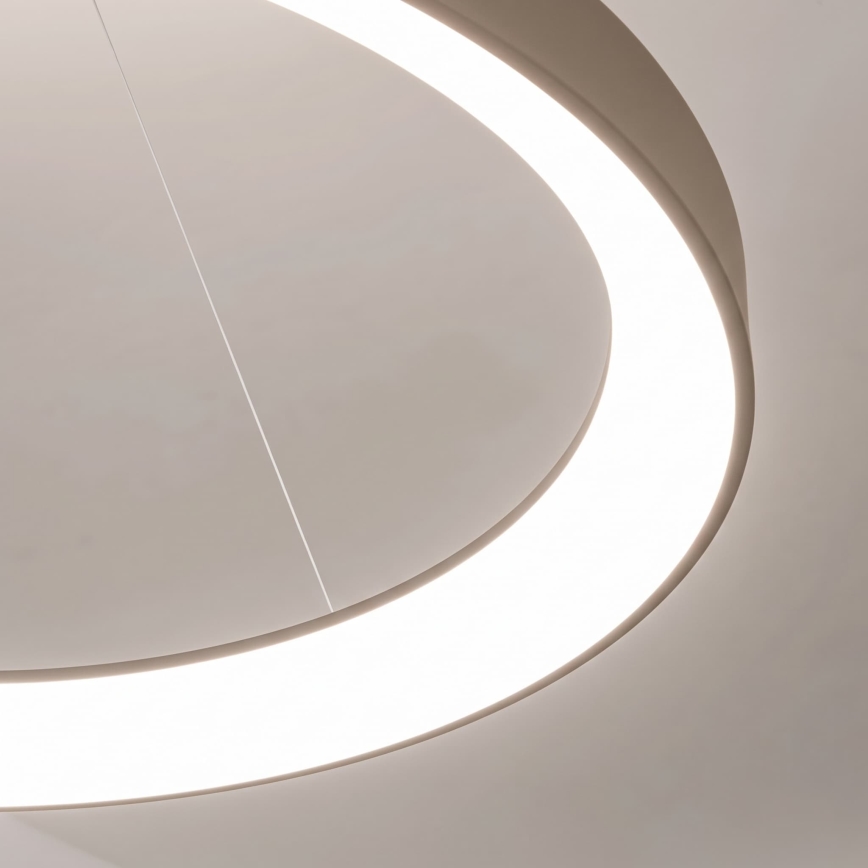 BRILAGI - LED-dæmpbar pendel på wire FALCON II LED/108W/230V 3000-6500K Ø 80 cm beige + fjernbetjening