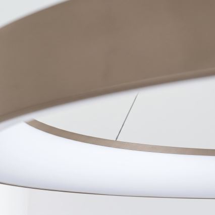 BRILAGI - LED-dæmpbar pendel på wire FALCON II LED/108W/230V 3000-6500K Ø 80 cm beige + fjernbetjening