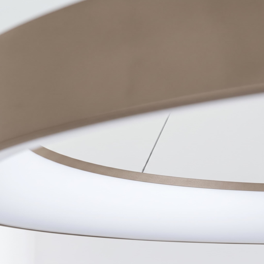 BRILAGI - LED-dæmpbar pendel på wire FALCON II LED/108W/230V 3000-6500K Ø 80 cm beige + fjernbetjening