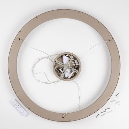 BRILAGI - LED-dæmpbar pendel på wire FALCON II LED/108W/230V 3000-6500K Ø 80 cm beige + fjernbetjening