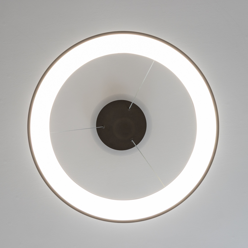 Brilagi - LED-dæmpbar pendel på wire FALCON II LED/99W/230V 3000-6500K Ø 60 cm sort + fjernbetjening