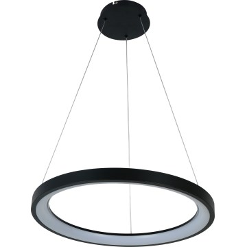 Brilagi - Dæmpbar LED-pendel på wire FALCON SLIM LED/42W/230V 3000-6500K Ø 50 cm sort + fjernbetjening