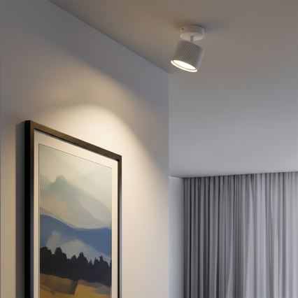 Brilagi - LED RGB+CCT dæmpbar spotlampe STRIPY 1xGX53/14W/230V 2700-6500K Wi-Fi Tuya hvid